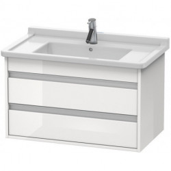 Meuble sous-vasque KETHO 465x800x480mm blanc brillant