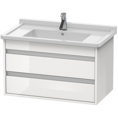 Meuble sous-vasque KETHO 465x800x480mm blanc brillant