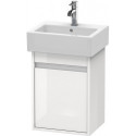 Meuble sous-vasque KETHO 320x400x550mm ouverture droite blanc brillant