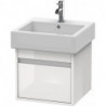 Meuble sous-vasque KETHO 440x450x410mm blanc brillant