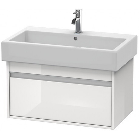 Meuble sous-vasque KETHO 440x750x410mm blanc brillant