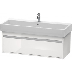 Meuble sous-vasque KETHO 440x1150x410mm blanc brillant