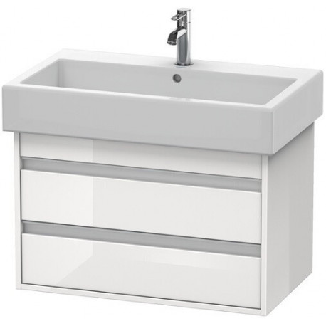 Meuble sous-vasque KETHO 440x750x410mm blanc brillant