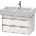 Meuble sous-vasque KETHO 440x750x410mm blanc brillant
