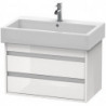 Meuble sous-vasque KETHO 440x750x410mm blanc brillant