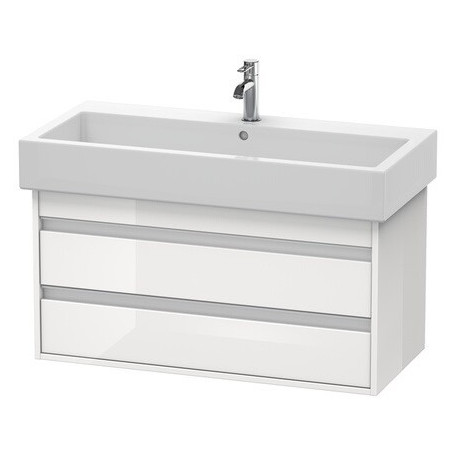Meuble sous-vasque KETHO 440x950x410mm blanc brillant