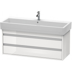 Meuble sous-vasque KETHO 440x1150x410mm blanc brillant