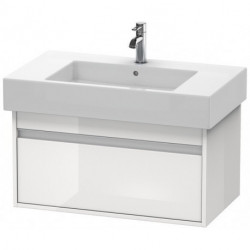 Meuble sous-vasque KETHO 455x800x410mm blanc brillant