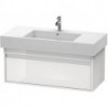 Meuble sous-vasque KETHO 455x1000x410mm blanc brillant
