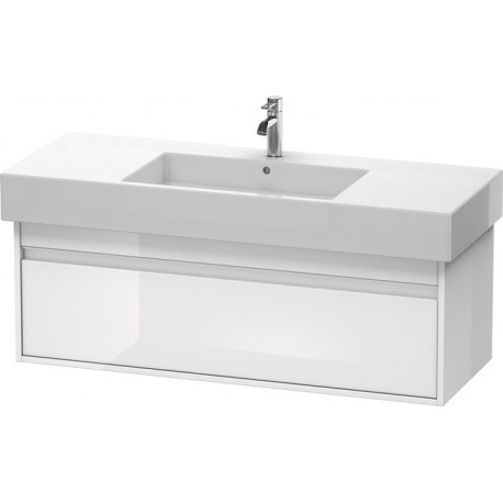 Meuble sous-vasque KETHO 455x1200x410mm blanc brillant