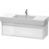 Meuble sous-vasque KETHO 455x1200x410mm blanc brillant