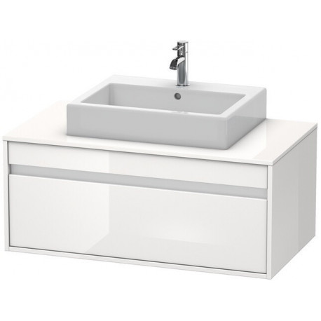Meuble sous-vasque KETHO 550x1000x426mm blanc brillant