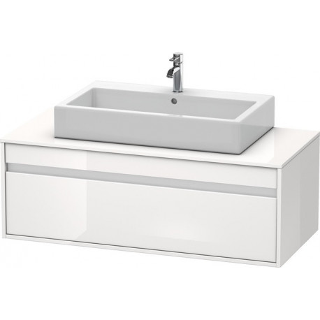 Meuble sous-vasque KETHO 550x1200x426mm blanc brillant
