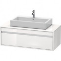 Meuble sous-vasque KETHO 550x1200x426mm blanc brillant