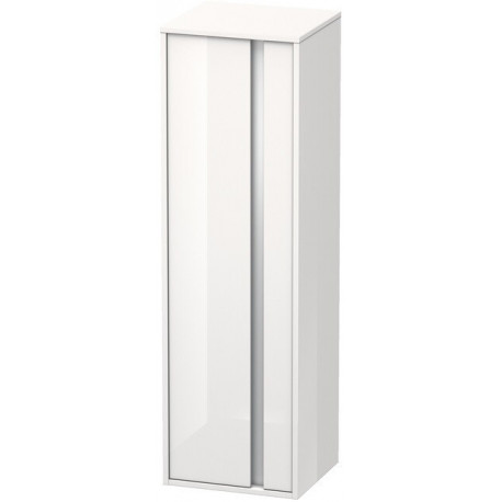 Armoire KETHO 360x400x1320mm ouverture gauche blanc brillant
