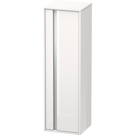 Armoire KETHO 360x400x1320mm ouverture droite blanc brillant
