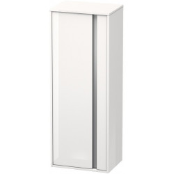 Armoire KETHO 360x500x1320mm ouverture droite blanc brillant