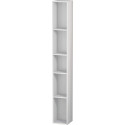 Élément d'étagère Duravit L-CUBE 180x180x1400mm blanc brillant lack