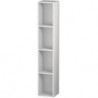 Élément d'étagère Duravit L-CUBE 180x180x1000mm blanc brillant