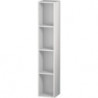 Élément d'étagère Duravit L-CUBE 180x180x1000mm blanc brillant lack