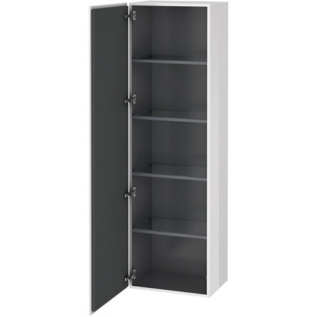 Armoire L-CUBE 500x363x1760mm ouverture gauche blanc mat