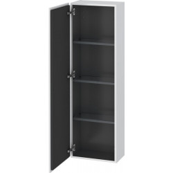 Armoire Duravit L-CUBE 400x243x1320mm ouverture gauche blanc mat