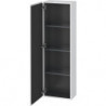 Armoire Duravit L-CUBE 400x243x1320mm ouverture gauche blanc mat