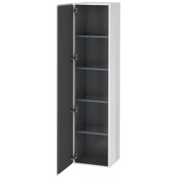 Armoire L-CUBE 400x363x1760mm ouverture gauche blanc brillant lack