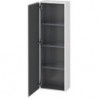 Armoire Duravit L-CUBE 400x243x1320mm ouverture droite blanc brillant