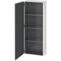 Armoire Duravit L-CUBE 500x243x1320mm ouverture droite blanc mat