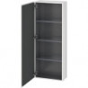 Armoire Duravit L-CUBE 500x243x1320mm ouverture droite blanc brillant