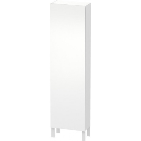 Armoire L-CUBE 500x243x1760mm ouverture gauche blanc mat