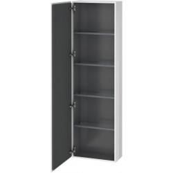 Armoire L-CUBE 500x243x1760mm ouverture gauche blanc brillant