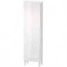 Armoire L-CUBE 500x243x1760mm ouverture gauche blanc brillant lack