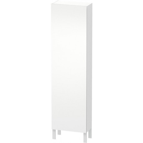 Armoire L-CUBE 500x243x1760mm ouverture droite blanc mat