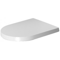 Abattant WC ME by Starck sans fermeture souple blanc