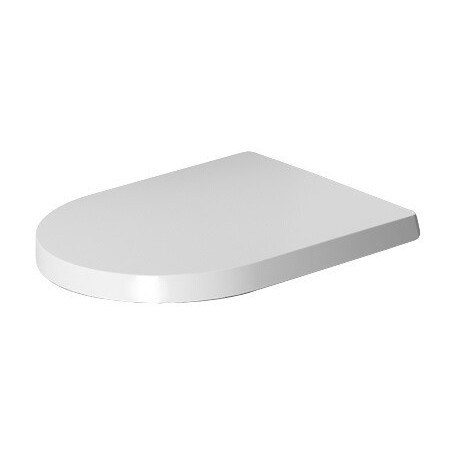 Abattant WC ME by Starck sans fermeture souple blanc