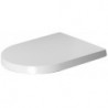 Abattant WC ME by Starck Compact avec fermeture amortie amovible blanc