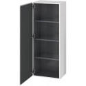 Armoire Duravit L-CUBE 500x363x1320mm ouverture gauche blanc mat