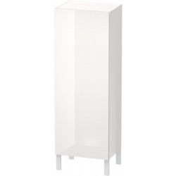 Armoire Duravit L-CUBE 500x363x1320mm ouverture droite blanc brillant