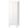 Armoire Duravit L-CUBE 500x363x1320mm ouverture droite blanc brillant