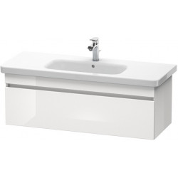 Meuble sous-vasque DURASTYLE 448x1130x398mm graphit matt/blanc mat