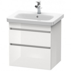 Meuble sous-vasque DURASTYLE 448x580x610mm blanc brillant
