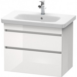 Meuble sous-vasque DURASTYLE 448x730x610mm blanc brillant