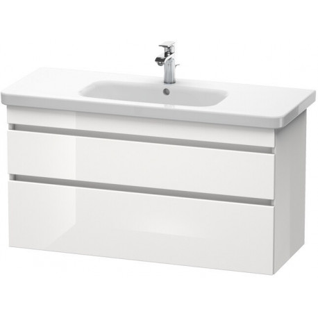 Meuble sous-vasque DURASTYLE 448x1130x610mm noyer nature/blanc mat