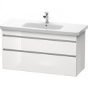 Meuble sous-vasque DURASTYLE 448x1130x610mm blanc brillant