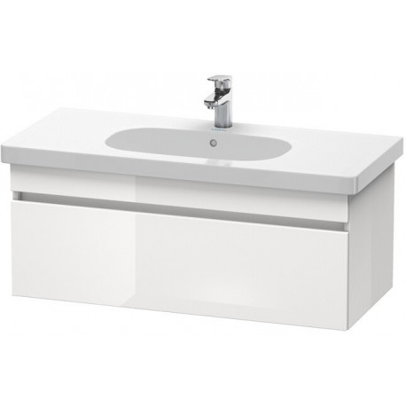 Meuble sous-vasque DURASTYLE 453x1000x398mm graphit matt/blanc mat