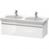 Meuble sous-vasque DURASTYLE 453x1150x398mm blanc brillant