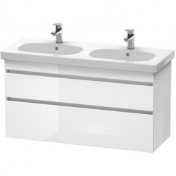 Meuble sous-vasque DURASTYLE 453x1150x610mm graphit matt/blanc mat