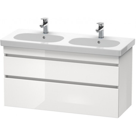 Meuble sous-vasque DURASTYLE 453x1150x610mm noyer nature/blanc mat